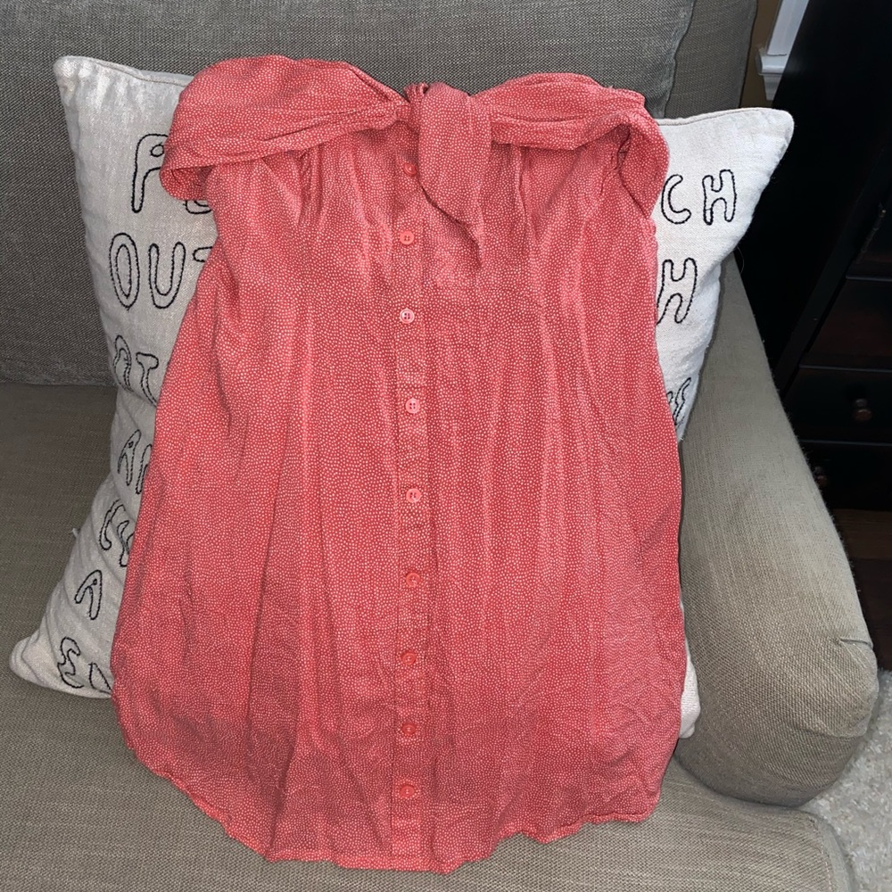 American Threads Strapless Dress